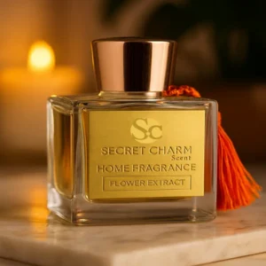 Diffuseur d’ambiance à bâtonnets – Parfum d’intérieur orange raffiné au Maroc