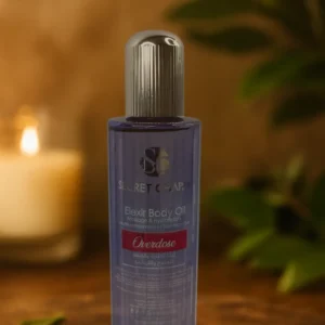 Élixir corp Secret Charm – huile corporelle hydratante et nourrissante overdose Maroc