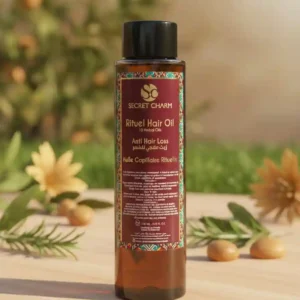 Huile Rituel Capillaire Anti-Chute – Soin naturel fortifiant et stimulateur de repousse pour cheveux
